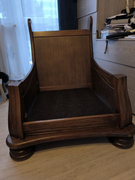 Stelaż drewniany fotela