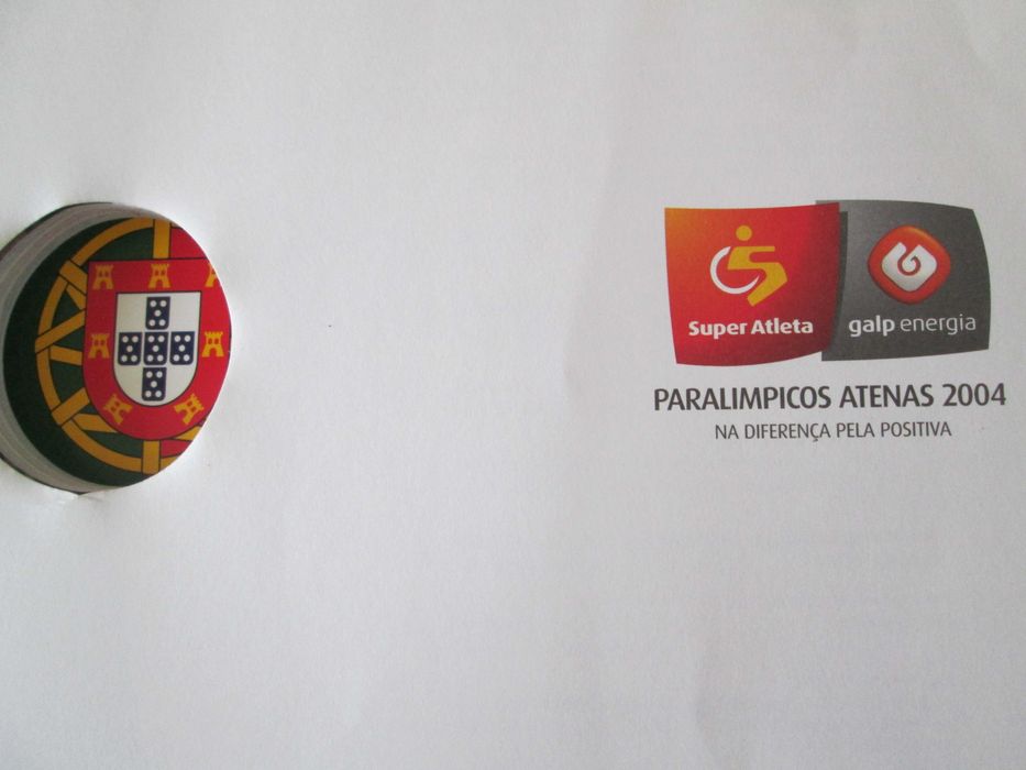 Revista/Livro jogos Paralímpicos Atenas 2004