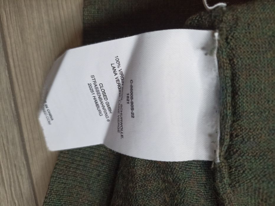 Sweter wełniany Closed