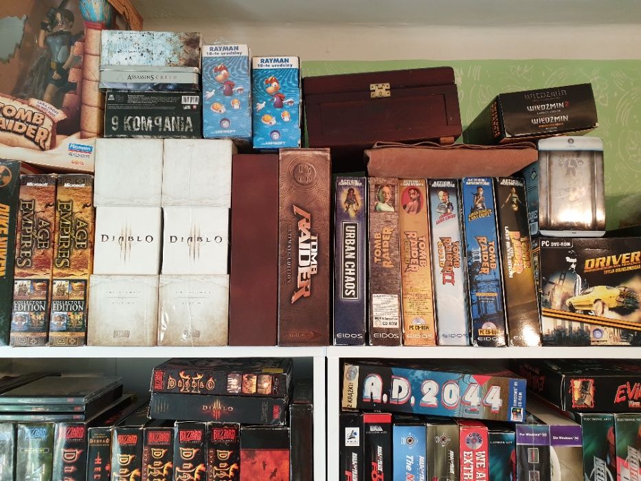 EDYCJA KOLEKCJONERSKA Tomb raider Diablo Warcraft GTA Assassins PC