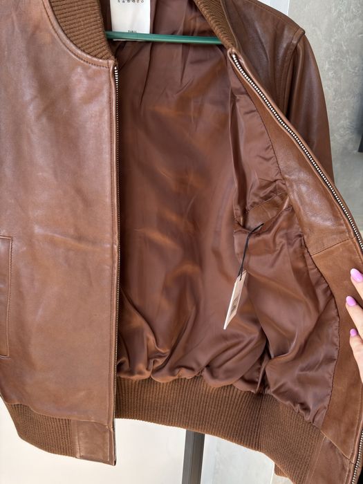 Чоловіча шкіряна куртка Sandro Paris