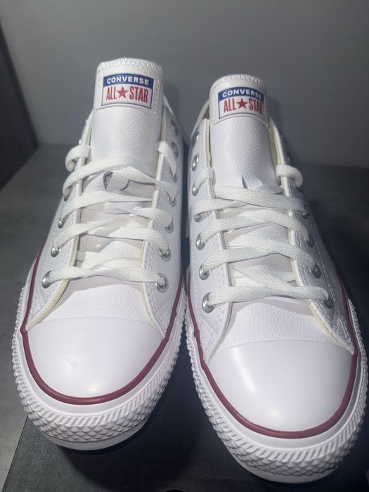 Converse low białe uni-sex w roz. 44