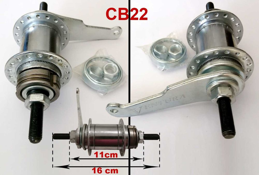 Cubos de roda de bicicleta