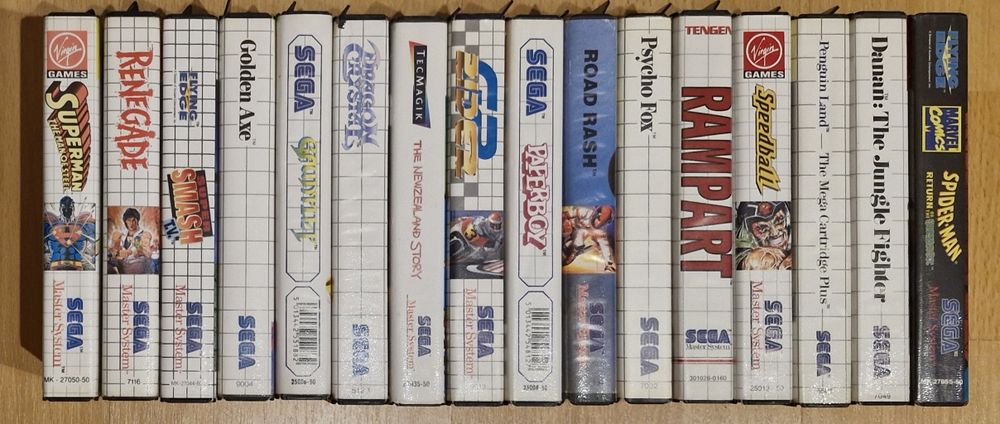 SEGA - Jogos Master System - Pal
