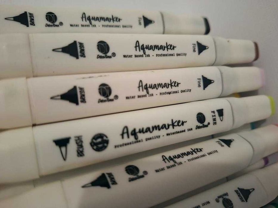 Aquamarker DecoTime markery artystyczne dwustronne