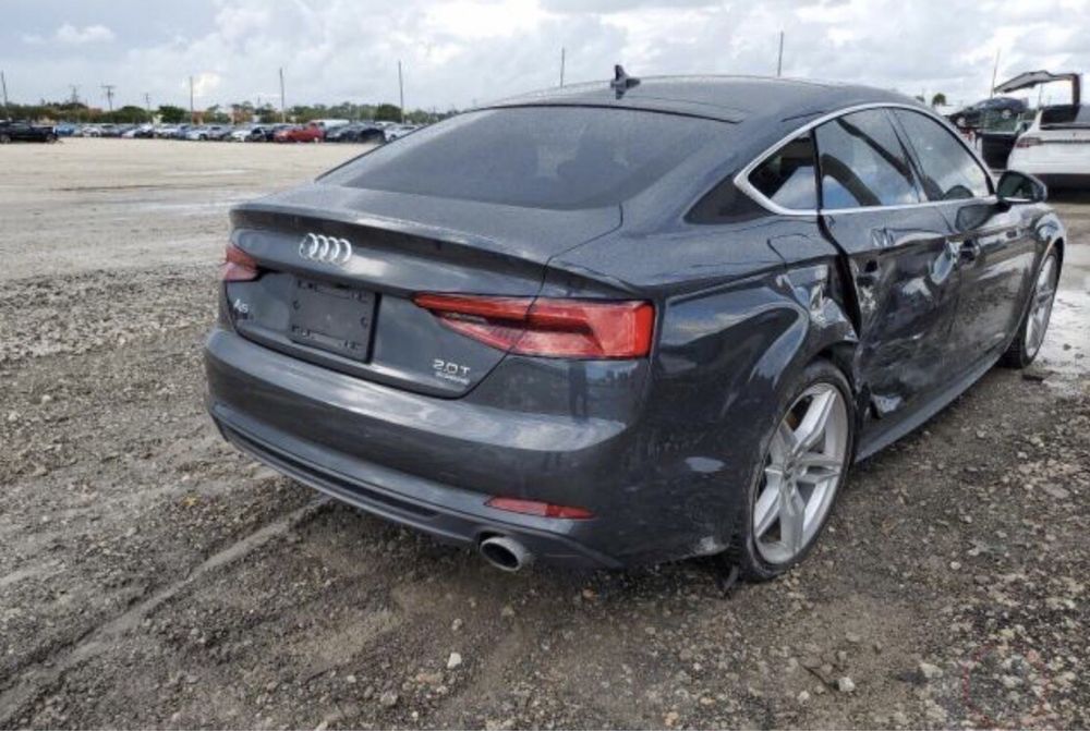 Audi A5 s-line разбор капот фара ходовка фары четверть зеркало фонарь