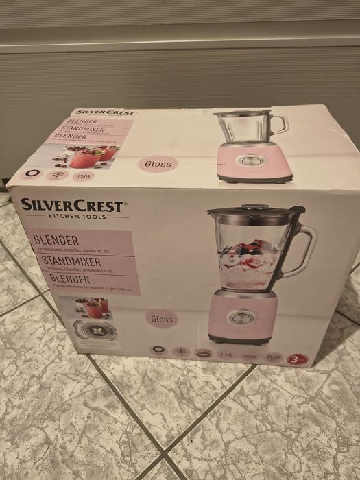 Blender Silvercrest różowy