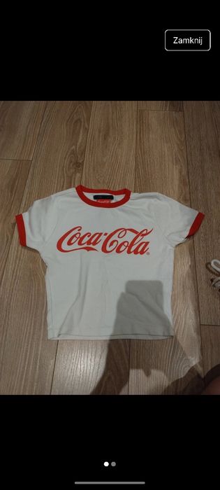Crop top coca cola Sinsay XS