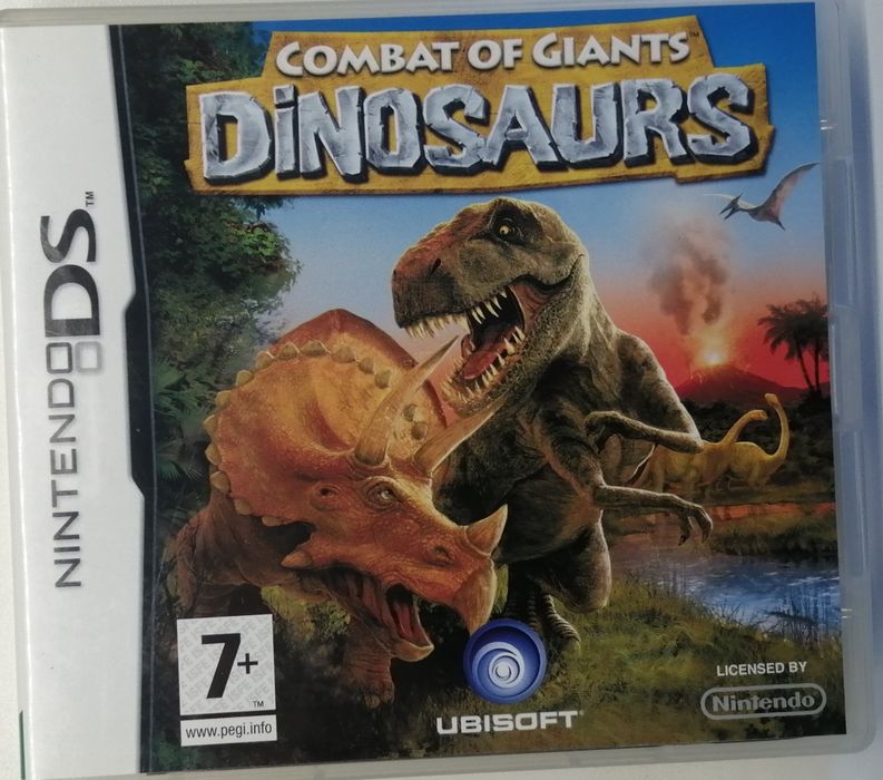 "Combat of Giants Dinosaurs" gra Nintendo DS wersja angielska