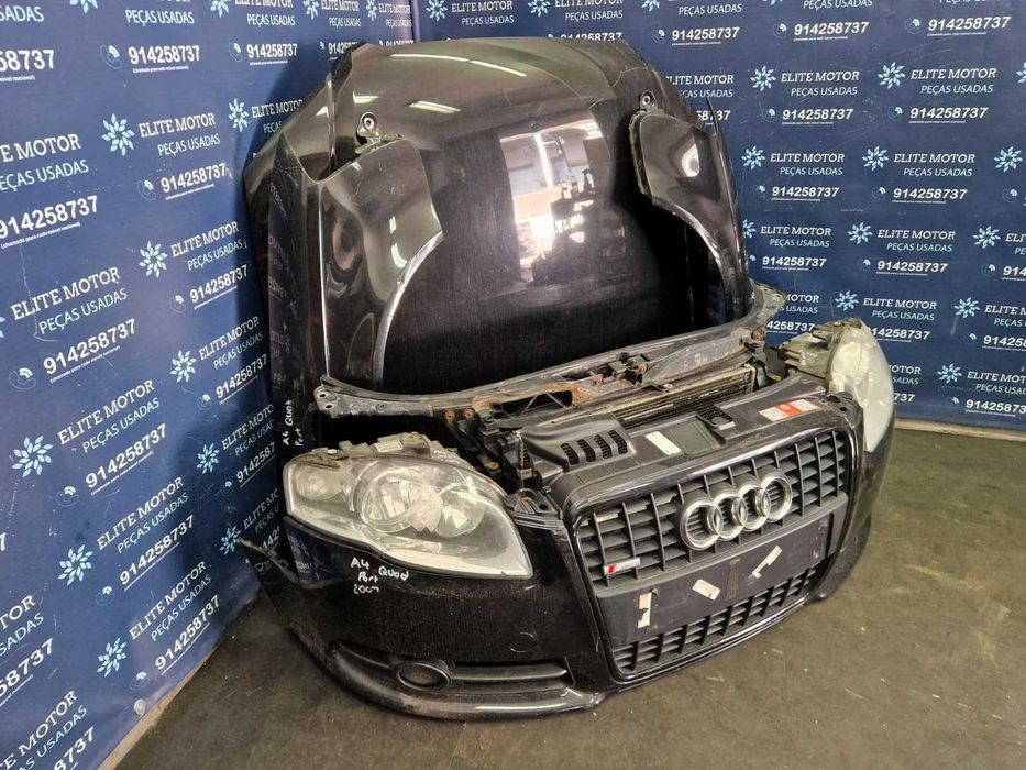 Frente completa usada AUDI A4 B7 S-LINE capot parachoques oticas guardalamas radiador SLINE