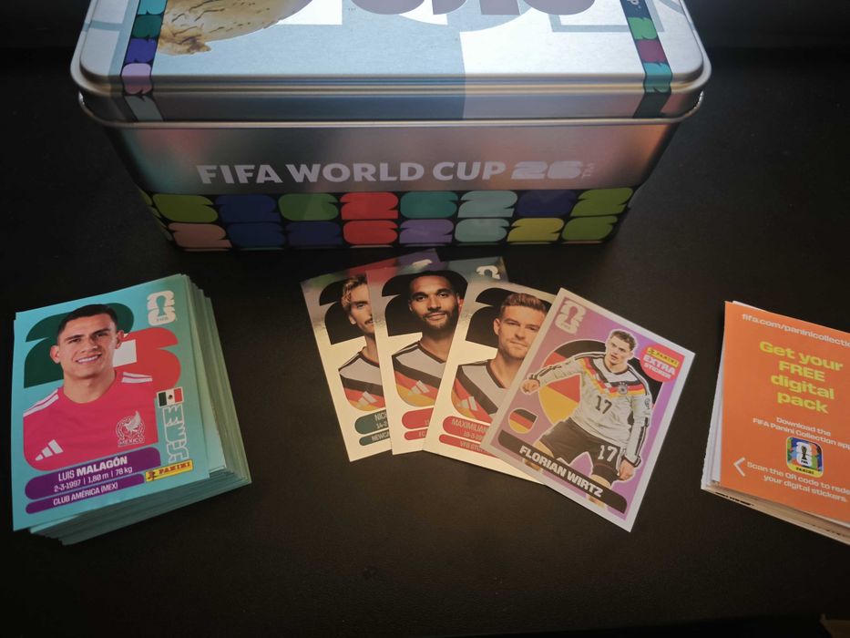 Cromos Mundial 2026 Panini - Albúm de Capa Dura - Latas de Coleção