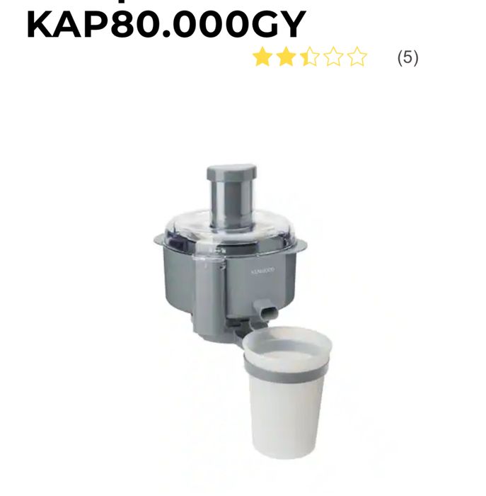 Kenwood sokowirówka / misa