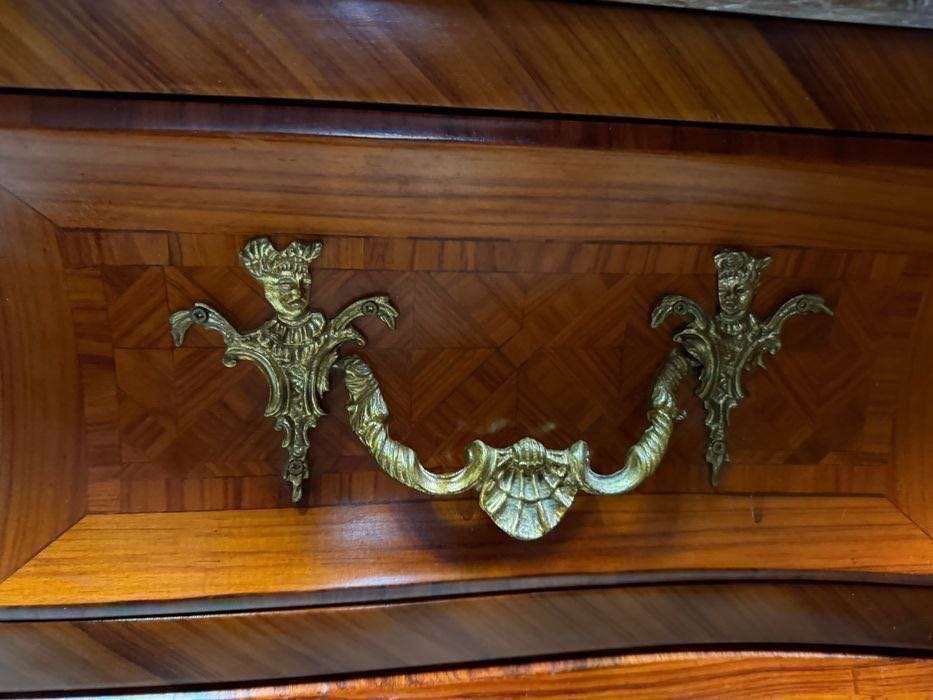 Włoska oryginalna intarsjowana komoda