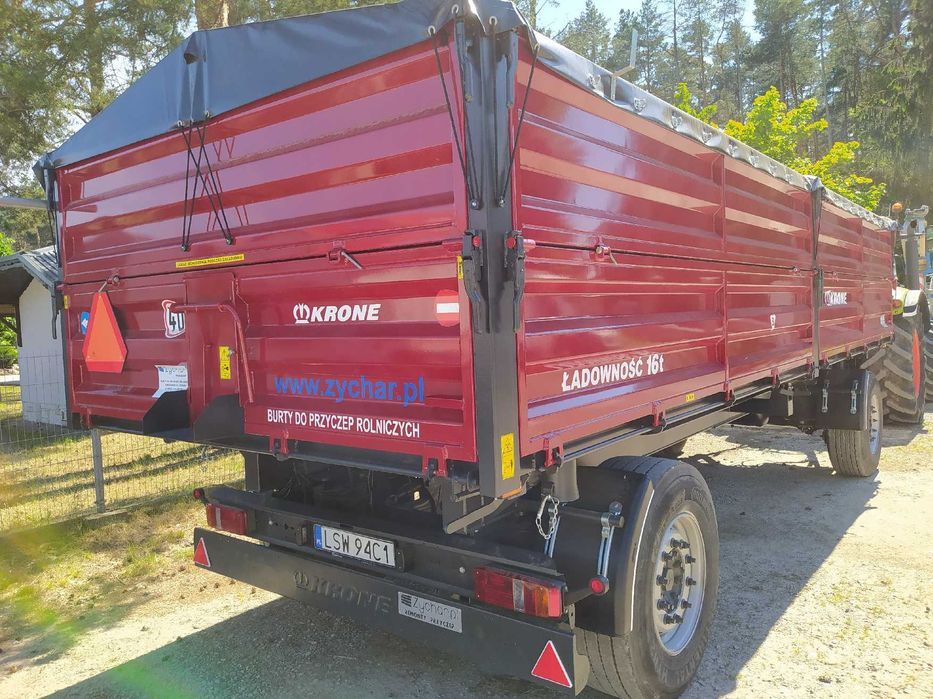 Burty do przyczep D732  - Fachowe doradztwo - Burty na wymiar - MOCNE