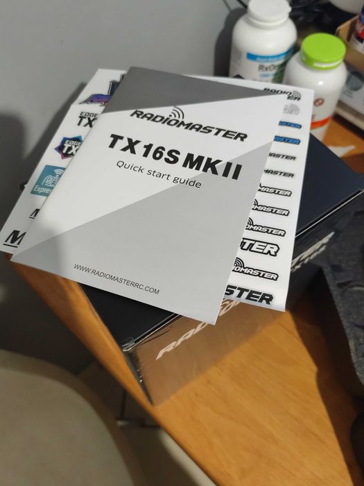 RadioMaster TX16S MKII MAX AG01 Gimbal ELRS Black LBT