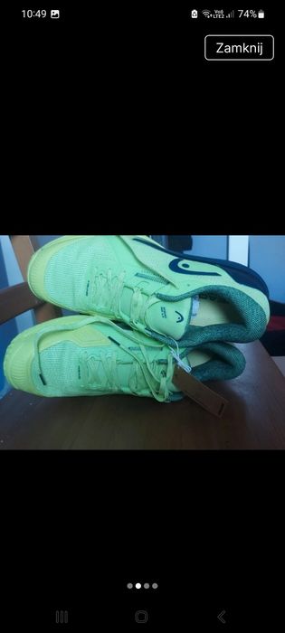 Buty tenisowe męskie Head Sprint Pro
4.0 Clay lime/navy
