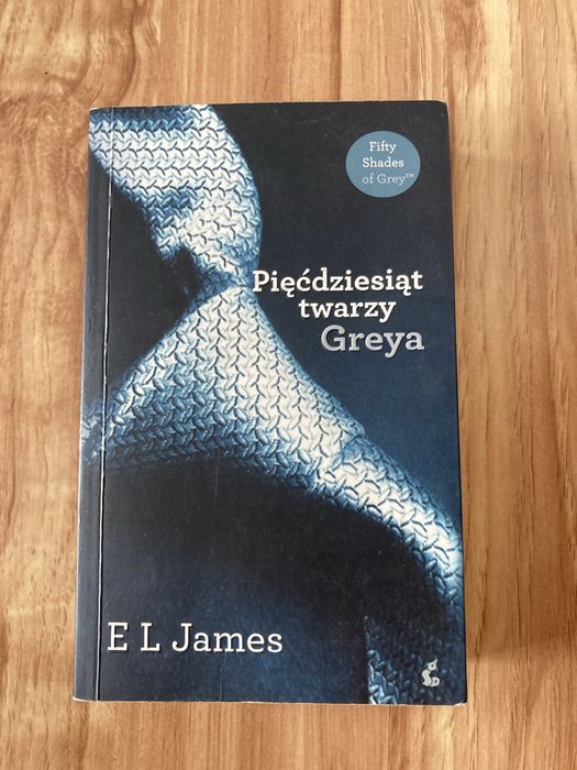 Książka 50 twarzy Greya autorstwa E L James