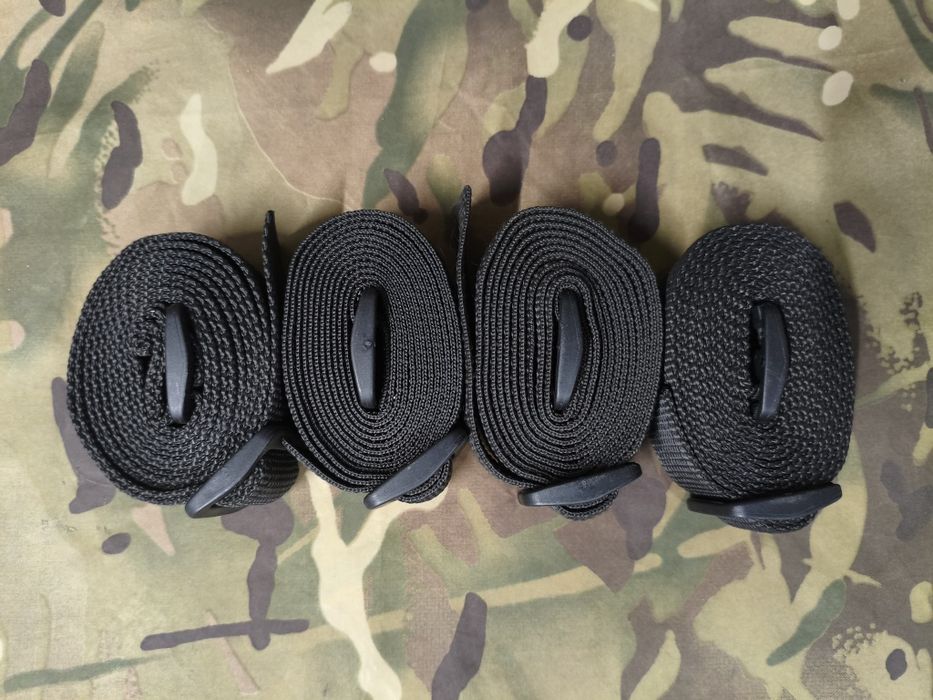 Стропи чорні, комплект 4 шт армії Нідерландів.