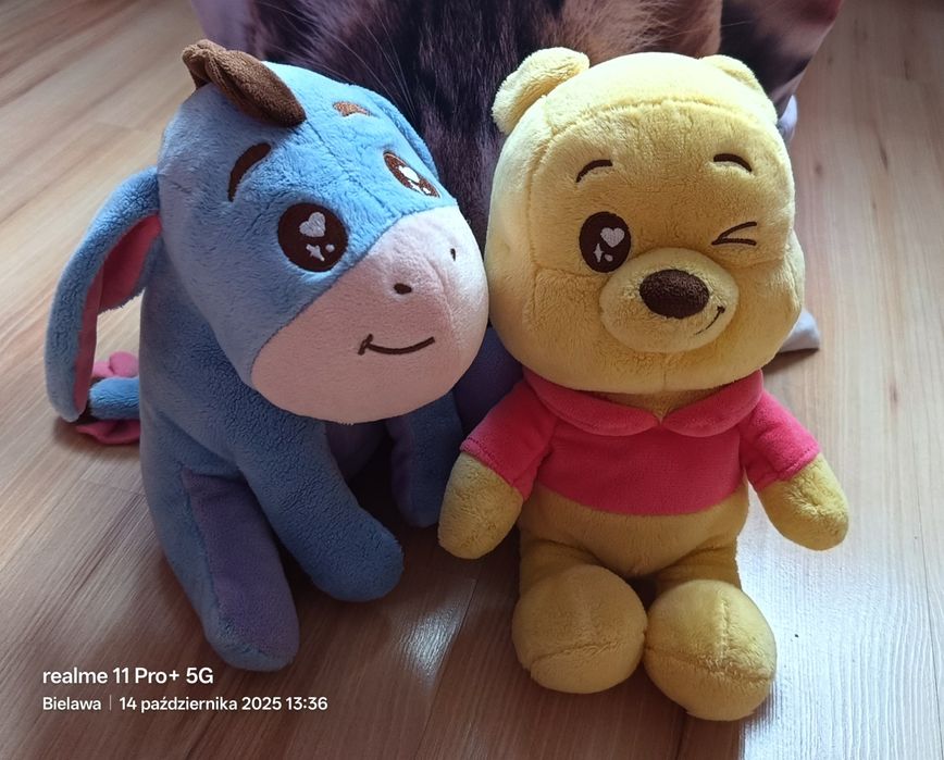 Simba Disney Maskotka pluszak Kłapouchy  i Kubuś Puchatek