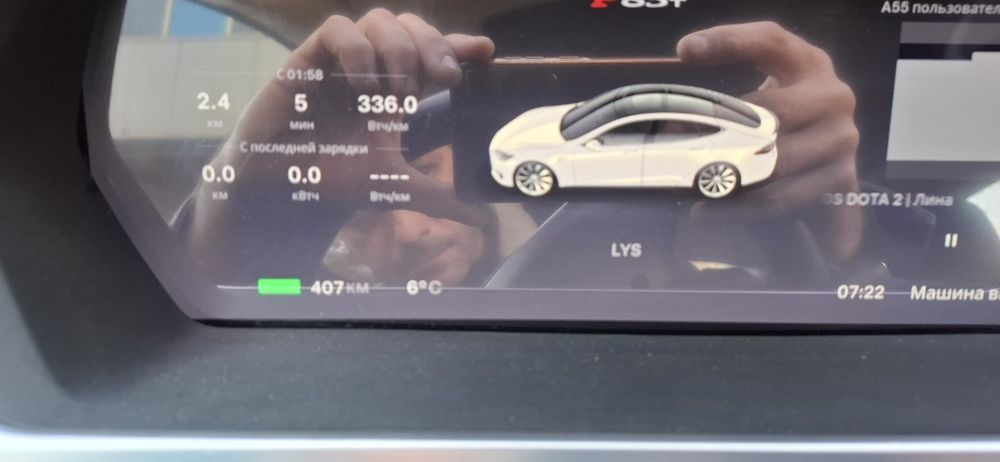 Tesla mobile s p85+