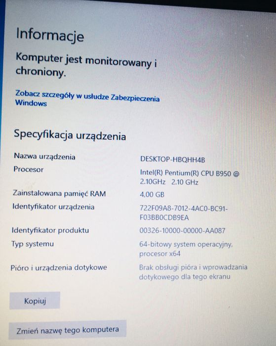 Laptop Samsung NP300E5A. Używany.