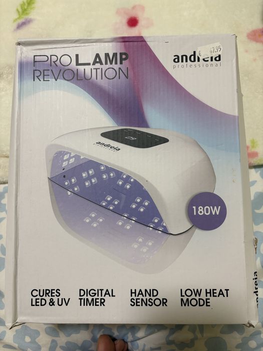 Vendo cabine de Manicure Lâmpada UV/LED Andreia Professional Pro Lamp Revolution 180W