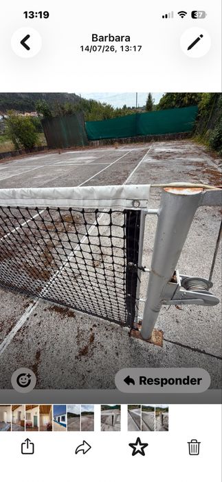 Rede campo tenis