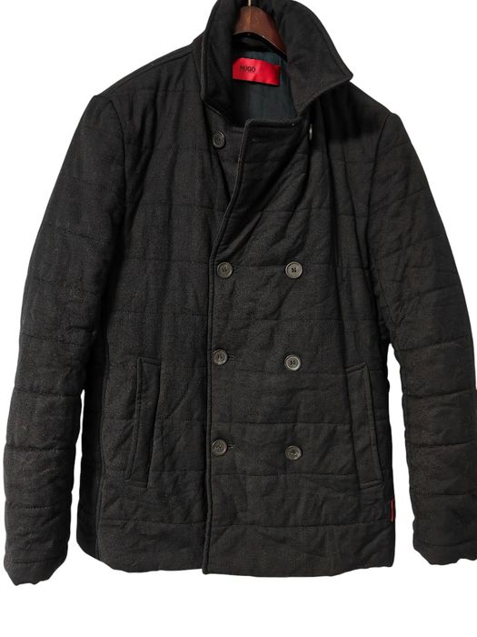 Super wełniany płaszcz Hugo Boss rozm L