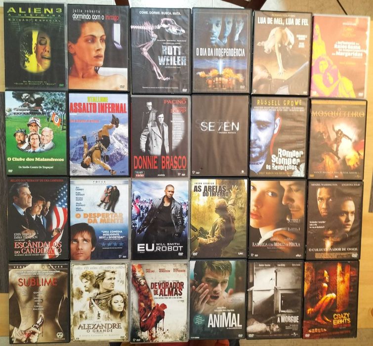 Vendo Coleção DVD (alguns filmes raros)