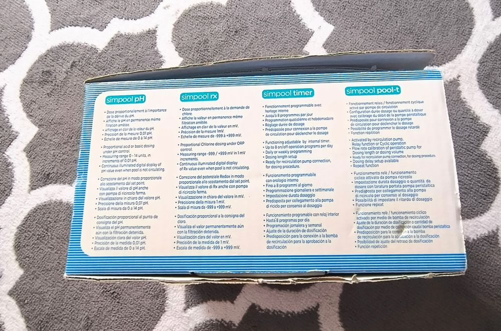 Aqua simpool RX dosing system