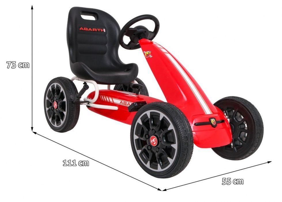 Gokart ABARTH

na pedały