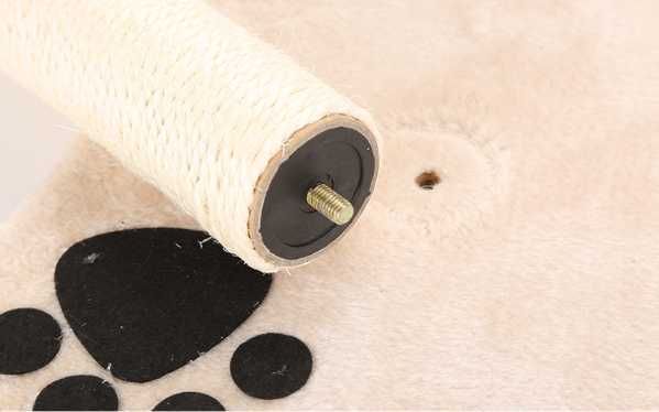 Drapak dla kota słupkowy sisal łapka nowy