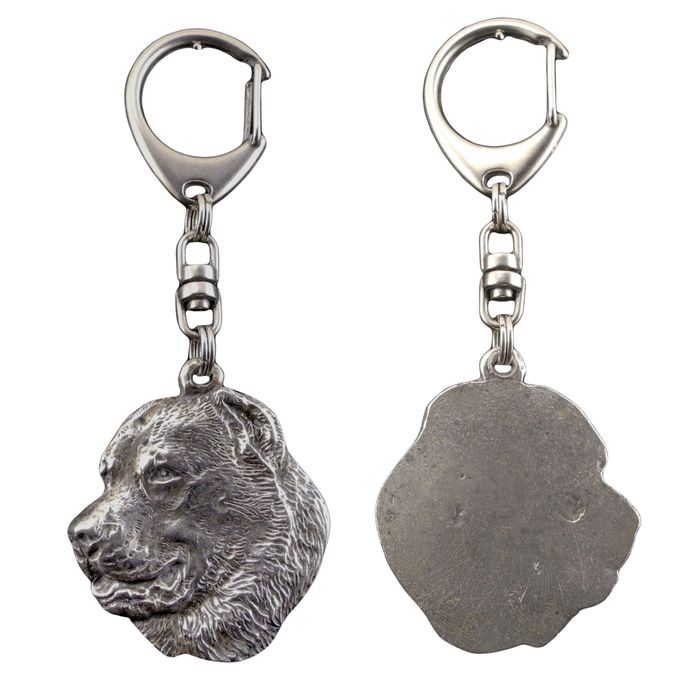 Owczarek środkowoazjatycki brelok posrebrzany Art-Dog