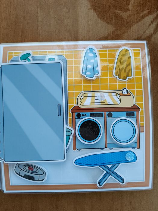 Альбом на липучках toca boca "Будинок мрії"