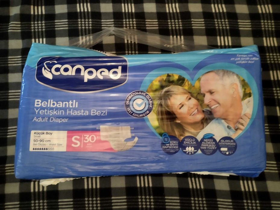 Pampersy Conped MAJTKI Pieluchy dla dorosłych. 30 szt S, 50-90 cm