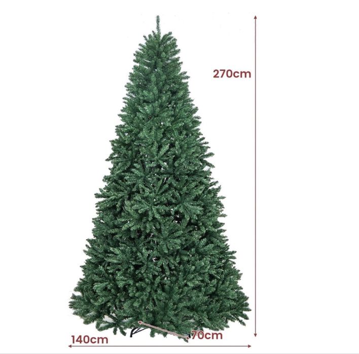 Choinka sztuczna Costway Wyższe niż 250 cm