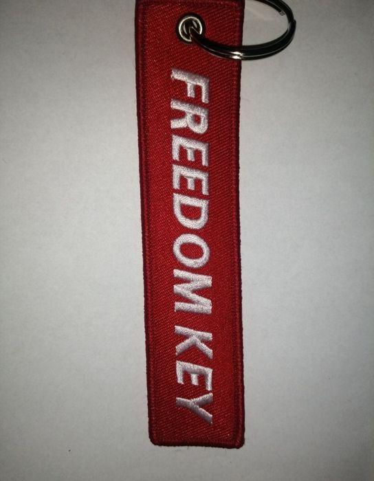 Freedom key brelok breloczek zawieszka