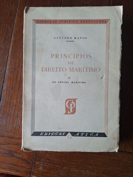 Livro principios direito maritimo azevedo matos