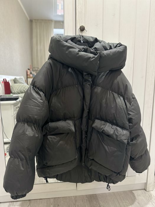 Пуховик укр бренду Buy by me, графіт