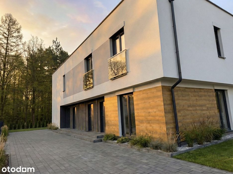 Nowy apartament z ogródkiem w sąsiedztwie lasu