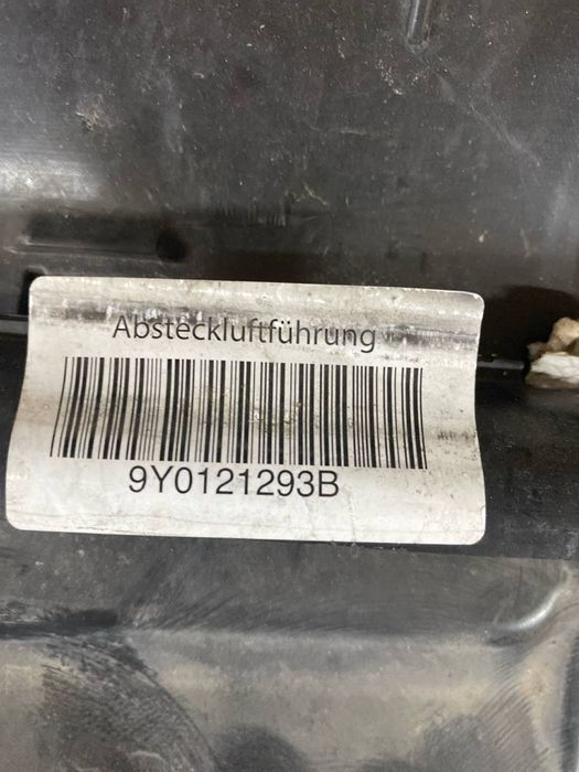 Porsche cayenne 9y0 воздуховод 9y0121293c