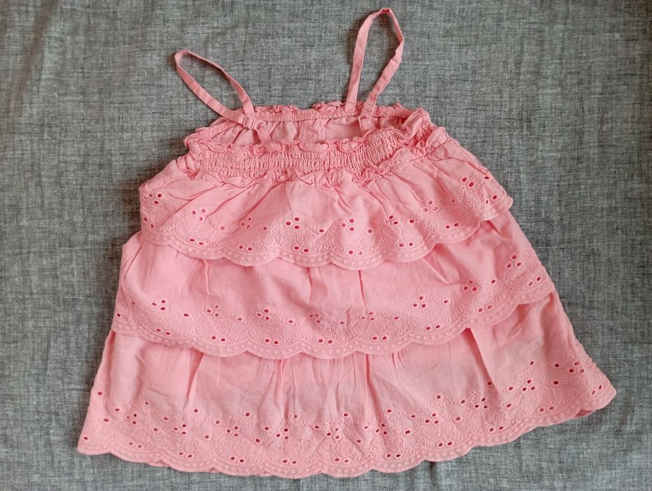 Bluzka letnia dziewczęca rozm 110 (4-5)Takko