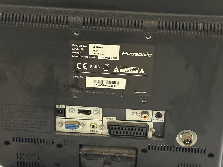 Продам Монітор Prosonic LED22400