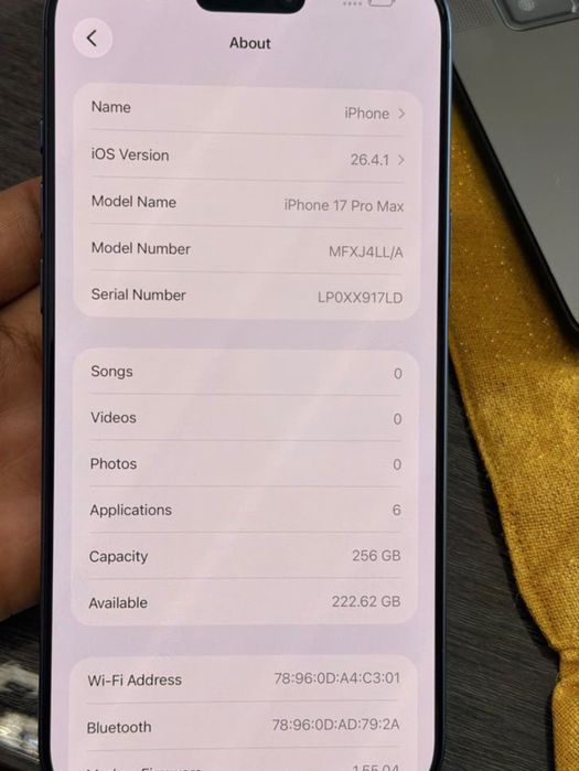 Iphone 17 pro max