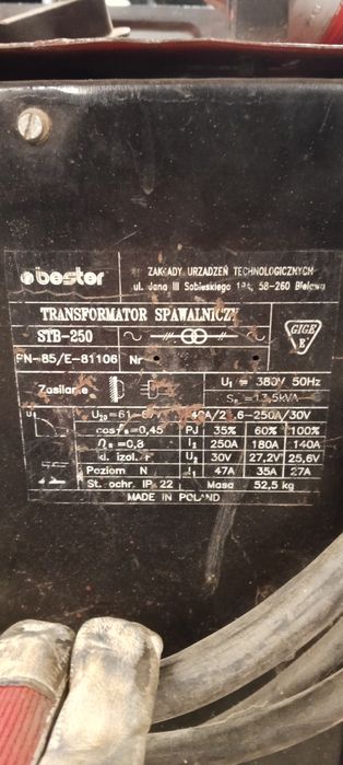 Spawarka Bester STB 250