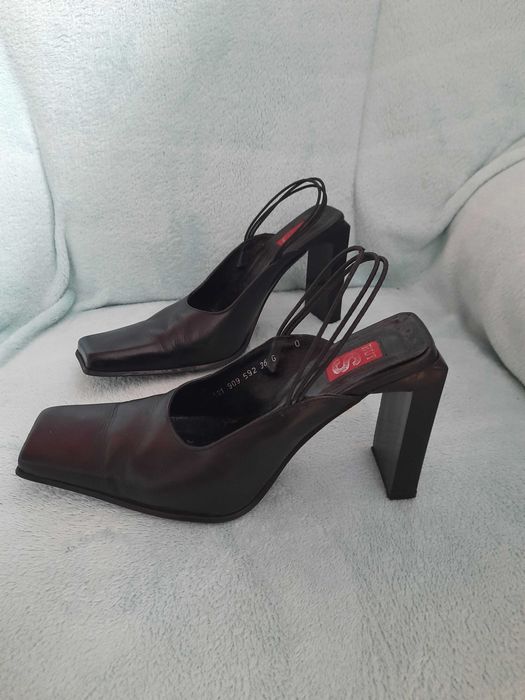 Buty damskie skórzane