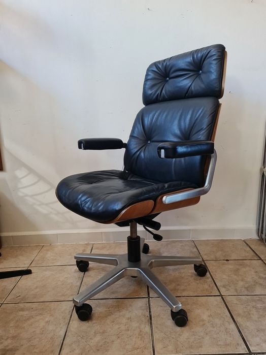 Martin Stoll ,fotel gabinetowy,biurowy ,Giroflex,lata 70,mid-century