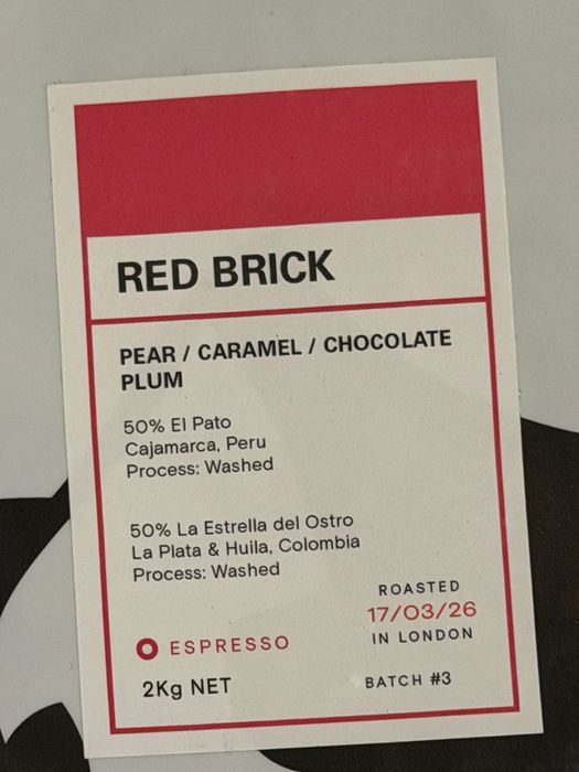 Kawa ziarnista Red Brick 2kg