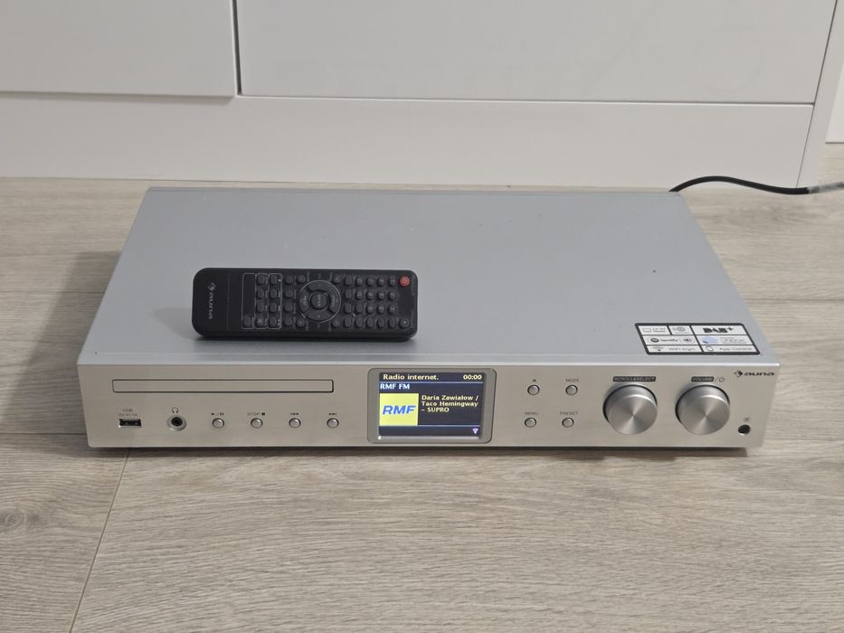 Tuner Hi-Fi Auna  iTunes radio internetowe CD DAB+