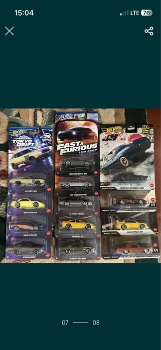 Hot Wheels Однім лотом